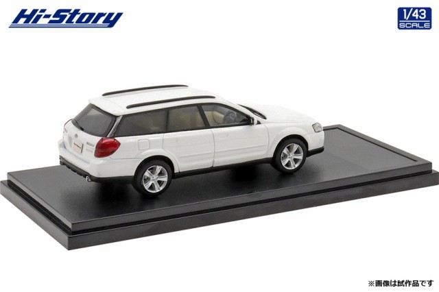 ハイストーリー 1/43 SUBARU OUTBACK 3.0R (2004) アークティック