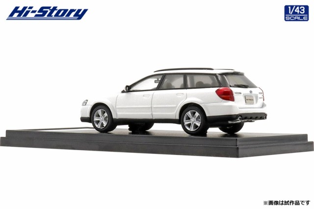 ハイストーリー 1/43 SUBARU OUTBACK 3.0R (2004) アークティック