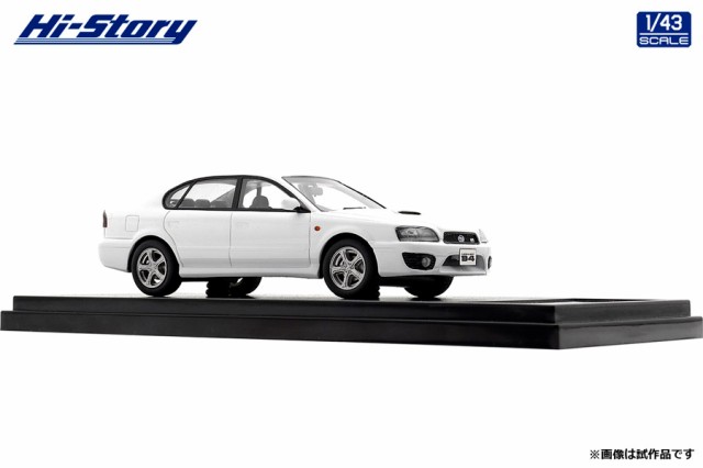 Hi Story 1 43 スバル LEGACY B4 RSK (2001) ピュアホワイト 完成品