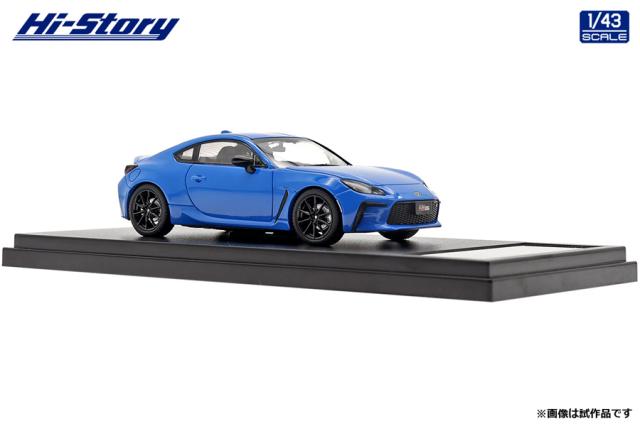 ハイストーリー 1/43 Toyota GR86 RZ (2021) ブライトブルー【HS384BL