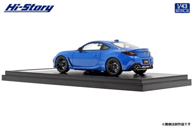 ハイストーリー 1/43 Toyota GR86 RZ (2021) ブライトブルー【HS384BL