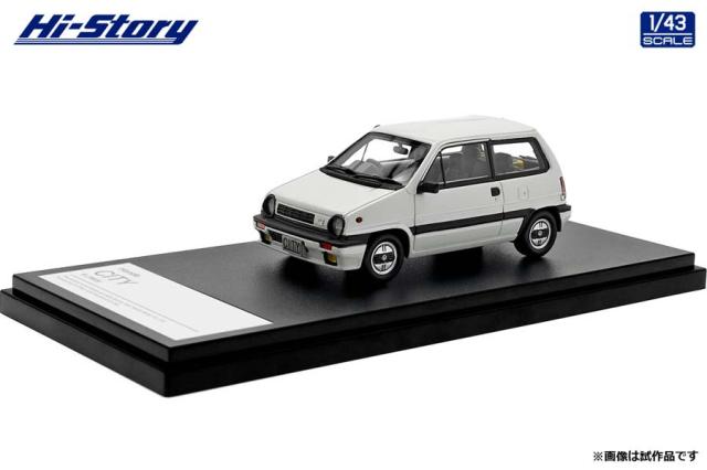 ハイストーリー 1/43 Honda CITY R (1985) グリークホワイト【HS397WH】ミニカー  返品種別B