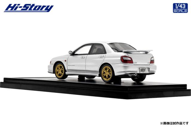1/43 ハイストーリー　スバル　WRX STI EJ20 ミニカー　ホワイト Amazon.co.jp: 1／43 ハイストーリー スバル WRX STI EJ20 ミニカー