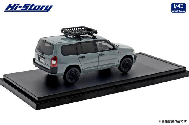 ハイストーリー 1/43 Toyota PROBOX Lift Up Custom (2010) グリニッシュグレー【HS403GR】ミニカー 返品種別B