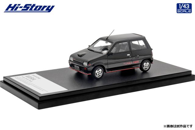 ハイストーリー 1/43 DAIHATSU MIRA Turbo TR-XX (1985) ブラックM