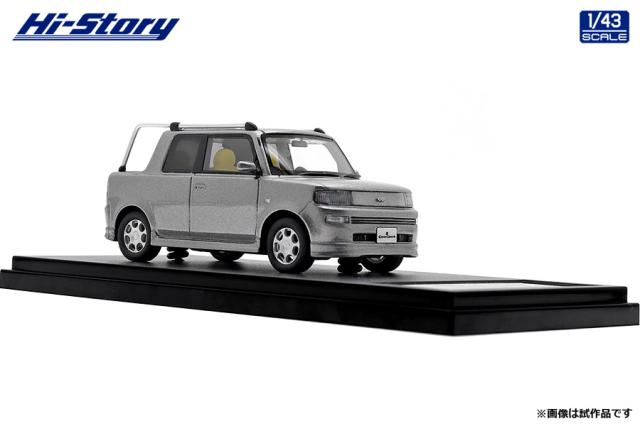 ハイストーリー 1/43 Toyota bB Open Deck (2001) グレーメタリック