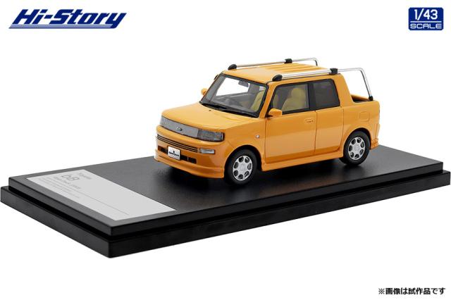 ハイストーリー 1/43 Toyota bB Open Deck (2001) イエロー【HS430YE】ミニカー 返品種別B