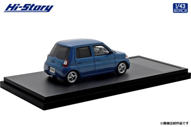 ハイストーリー 1/43 DAIHATSU ESSE ECO Low Down Custom (2006) シーブルー【HS431BL】ミニカー 返品種別B