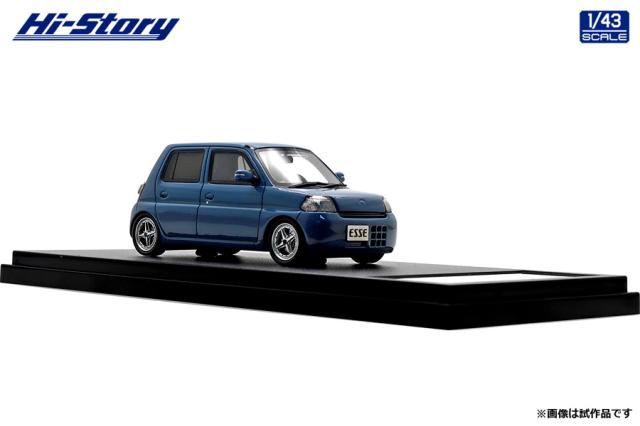 ハイストーリー 1/43 DAIHATSU ESSE ECO Low Down Custom (2006) シーブルー【HS431BL】ミニカー 返品種別B