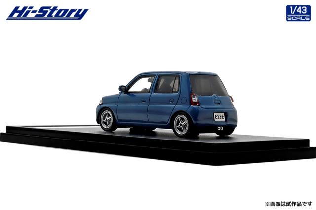 ハイストーリー 1/43 DAIHATSU ESSE ECO Low Down Custom (2006) シーブルー【HS431BL】ミニカー 返品種別B