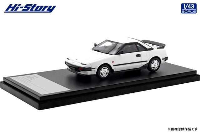 ハイストーリー 1/43 Toyota MR2 G-Limited (1984) スーパーホワイトII【HS448WH】ミニカー  返品種別B