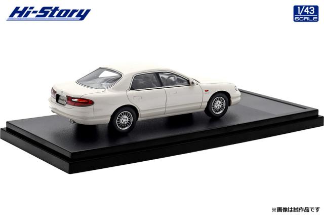 ハイストーリー 1/43 MAZDA εfini MS-8 2.5 Type X (1992) シグナスホワイト【HS456WH】ミニカー 返品種別B_1
