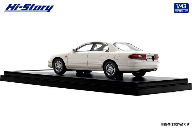 ハイストーリー 1/43 MAZDA εfini MS-8 2.5 Type X (1992) シグナスホワイト【HS456WH】ミニカー 返品種別B_3