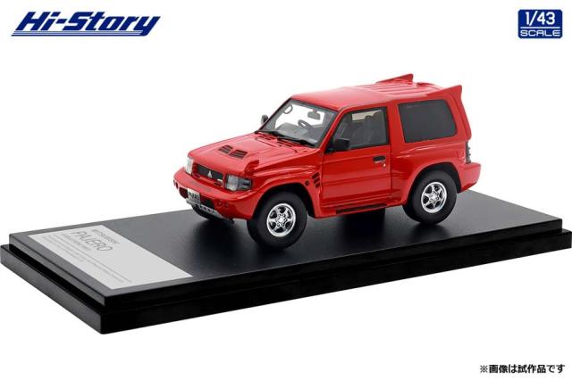 ハイストーリー 1/43 MITSUBISHI PAJERO EVOLUTION (1997) パッションレッド【HS458RE】ミニカー 返品種別B