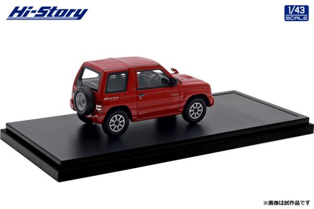 ハイストーリー 1/43 MITSUBISHI PAJERO MINI VR-II (1994) モナコレッド【HS459RE】ミニカー 返品種別B_1