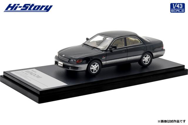 ハイストーリー 1/43 Toyota WINDOM 3.0G (1991) ブラックトーニングG【HS466BK】ミニカー 返品種別B