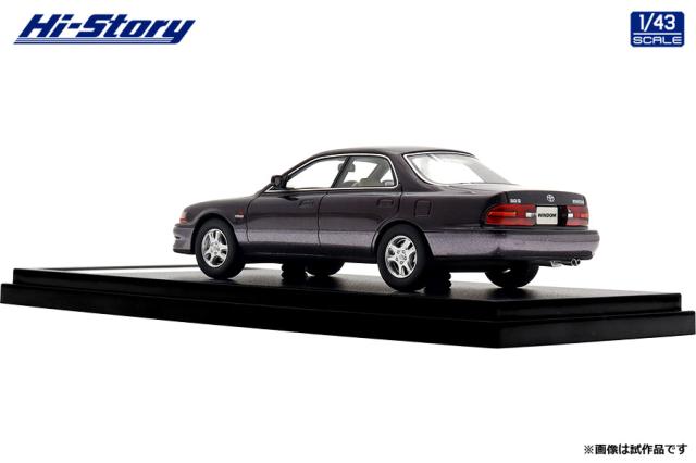 ハイストーリー 1/43 Toyota WINDOM 3.0G (1991) ダークモーブマイカメタリックトーニングG【HS466BR】ミニカー 返品種別B_3