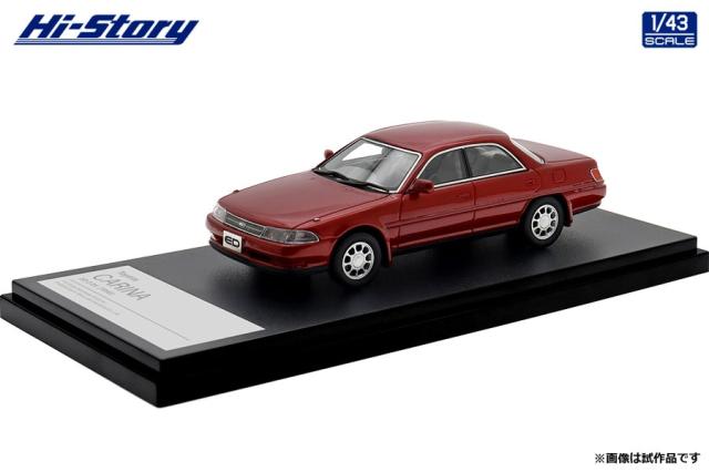ハイストーリー 1/43 Toyota CARINA ED 2.0X (1990) レッドマイカ【HS475RE】ミニカー  返品種別B