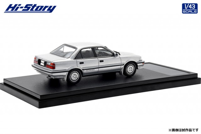 ハイストーリー 1/43 Toyota COROLLA Sedan GT (1987) カスタマイズ シルバー【HS457SL】ミニカー 返品種別B