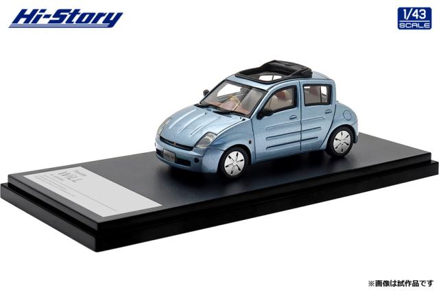 ハイストーリー 1/43 Toyota WiLL Vi (2000) ライトブルーメタリック【HS476BL】ミニカー  返品種別B