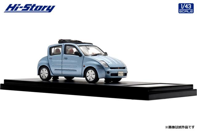 ハイストーリー 1/43 Toyota WiLL Vi (2000) ライトブルーメタリック【HS476BL】ミニカー  返品種別B_2