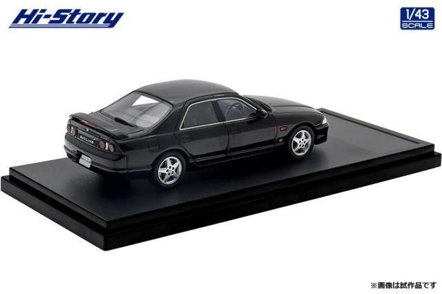 ハイストーリー 1/43 NISSAN SKYLINE 4DOOR SEDAN GTS 25t Type M spec・II (1996) ブラック【HS477BK】ミニカー 返品種別B