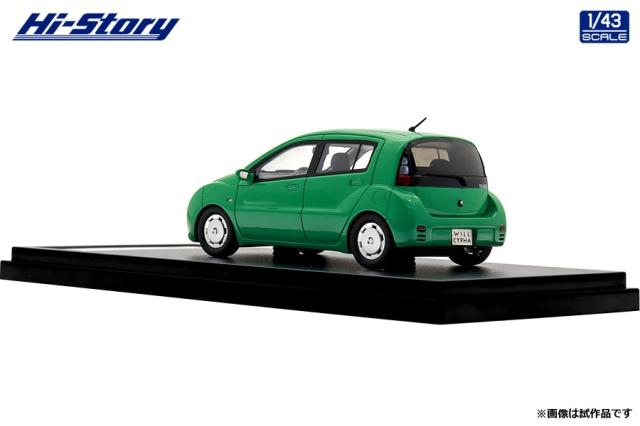 ハイストーリー 1/43 Toyota WiLL CYPHA (2002) MIDORI (緑)【HS481GR】ミニカー 返品種別B_3