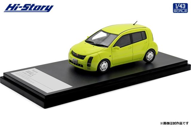 ハイストーリー 1/43 Toyota WiLL CYPHA (2002) KI (黄）【HS481YE】ミニカー  返品種別B