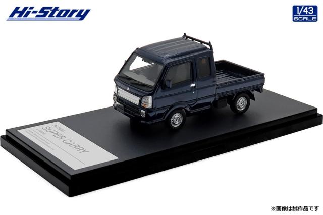 ハイストーリー 1/43 SUZUKI SUPER CARRY X (2023)　ノクターンブルーパール【HS482BL】ミニカー  返品種別B