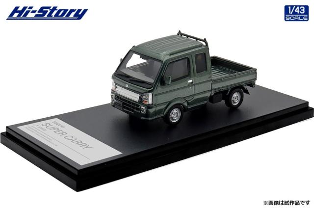 ハイストーリー 1/43 SUZUKI SUPER CARRY X (2023)　クールカーキパールメタリック【HS482GR】ミニカー  返品種別B