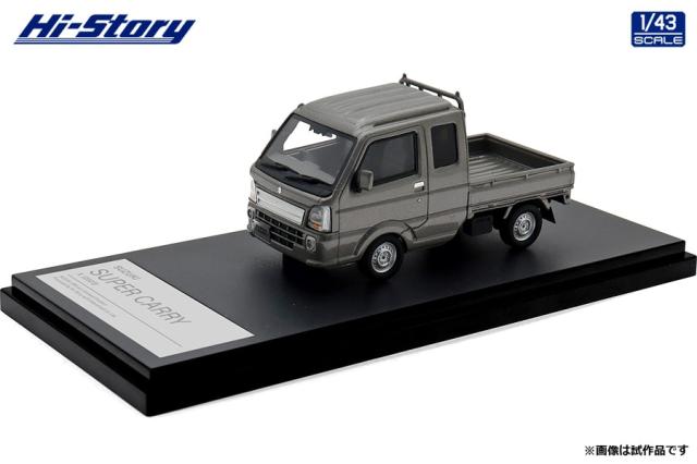 ハイストーリー 1/43 SUZUKI SUPER CARRY X (2023)　モスグレーメタリック【HS482GY】ミニカー  返品種別B