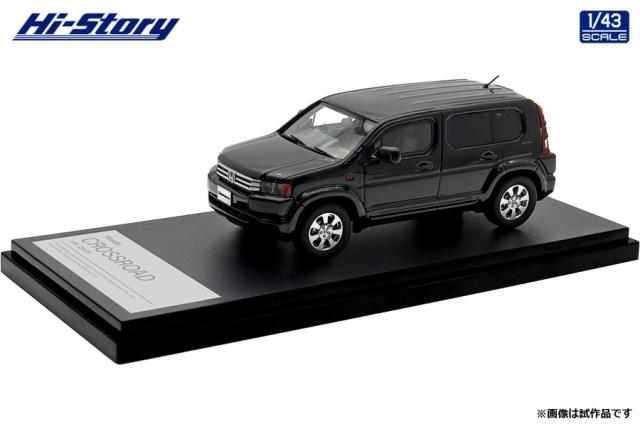 ハイストーリー 1/43 Honda CROSSROAD 20X (2007) クリスタルブラックパール【HS483BK】ミニカー  返品種別B