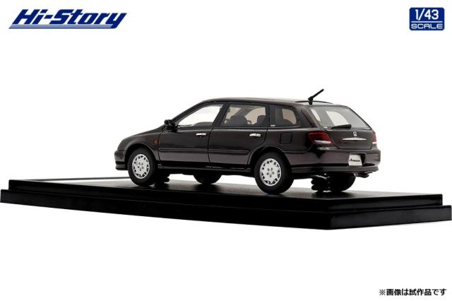 ハイストーリー 1/43 Honda Avancier V (1999) メルローレッドパール【HS484RE】ミニカー 返品種別B_3