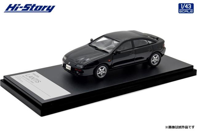 ハイストーリー 1/43 MAZDA LANTIS Type R 2000 (1995) ブリリアントブラック【HS488BK】ミニカー  返品種別B