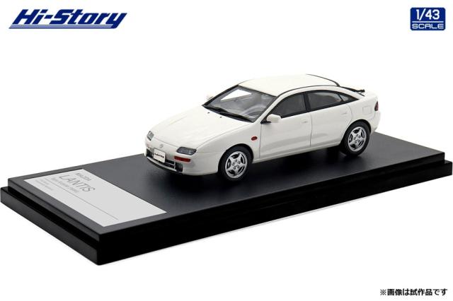 ハイストーリー 1/43 MAZDA LANTIS Type R 2000 (1995) シャストホワイト【HS488WH】ミニカー  返品種別B