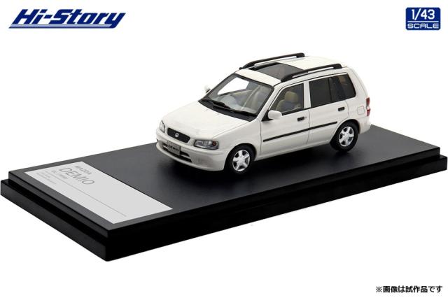 ハイストーリー 1/43 MAZDA DEMIO GL (1996) シャストホワイト【HS497WH】ミニカー  返品種別B