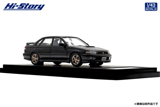 ハイストーリー 1/43 SUBARU LEGACY RS (1997) ブラックマイカ【HS499BK】ミニカー 返品種別B_2
