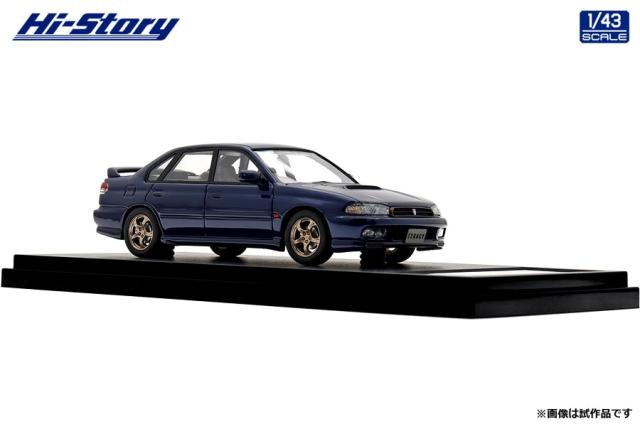 ハイストーリー 1/43 SUBARU LEGACY RS (1997) ロイヤルブルーマイカ【HS499BL】ミニカー 返品種別B_2