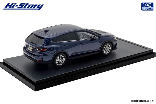 ハイストーリー 1/43 SUBARU LEVORG LAYBACK Limited EX (2024)　サファイアブルー・パール【HS502BL】ミニカー  返品種別B_1