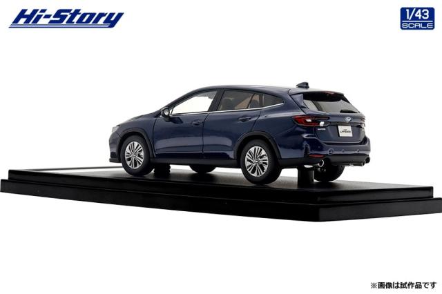 ハイストーリー 1/43 SUBARU LEVORG LAYBACK Limited EX (2024)　サファイアブルー・パール【HS502BL】ミニカー  返品種別B_3