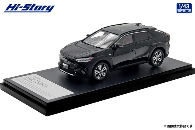ハイストーリー 1/43 SUBARU SOLTERRA ET-HS (2023) ブラック【HS503BK】ミニカー 返品種別B