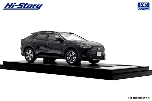 ハイストーリー 1/43 SUBARU SOLTERRA ET-HS (2023) ブラック【HS503BK】ミニカー 返品種別B
