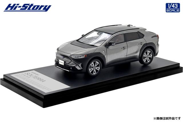 ハイストーリー 1/43 SUBARU SOLTERRA ET-HS (2023) プレシャスメタル【HS503SL】ミニカー  返品種別B