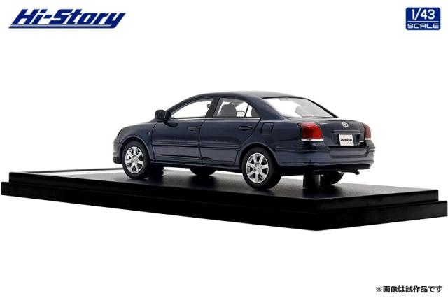 ハイストーリー 1/43 Toyota AVENSIS Li (2003) ダークブルーマイカメタリック【HS504BL】ミニカー 返品種別B_3