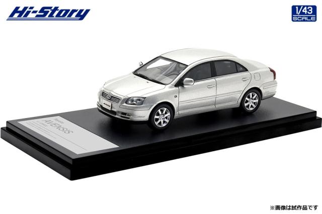 ハイストーリー 1/43 Toyota AVENSIS Li (2003) シルバーメタリック【HS504SL】ミニカー 返品種別B