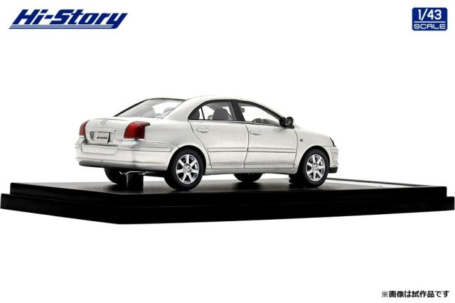 ハイストーリー 1/43 Toyota AVENSIS Li (2003) シルバーメタリック【HS504SL】ミニカー 返品種別B_2