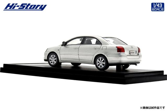ハイストーリー 1/43 Toyota AVENSIS Li (2003) シルバーメタリック【HS504SL】ミニカー 返品種別B_3
