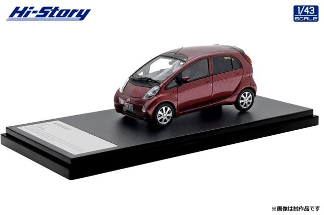 ハイストーリー 1/43 MITSUBISHI i T (2010) ラズベリーレッドパール【HS508RP】ミニカー  返品種別B