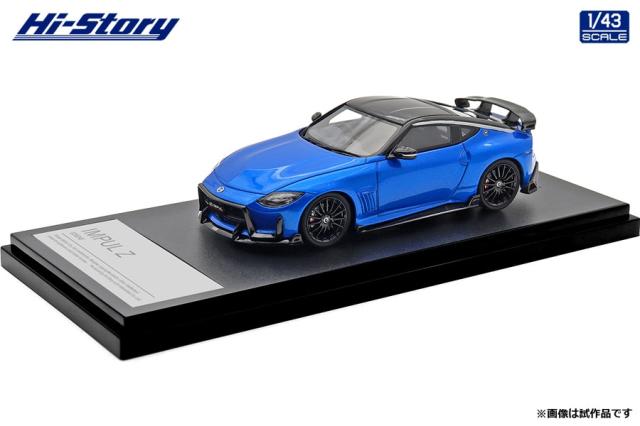 ハイストーリー 1/43 IMPUL Z (2024) セイランブルー/スーパーブラック 2トーン【HS509BL】ミニカー  返品種別B
