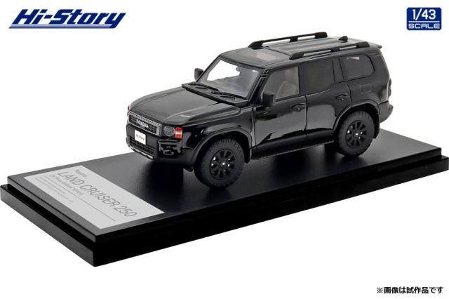 ハイストーリー 1/43 Toyota LANDCRUISER 250 ZX "First Edition" (2024) ブラック【HS510BK】ミニカー  返品種別B